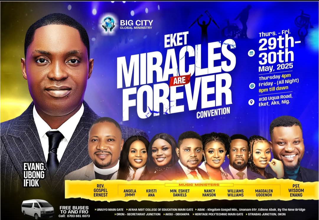 Daily Grace Devotional May 30, 2025 By Evang. Ubong Ifiok