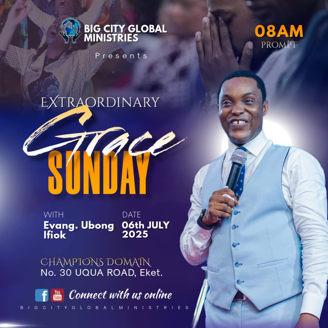 Daily Grace Devotional July 06, 2025 By Evang. Ubong Ifiok